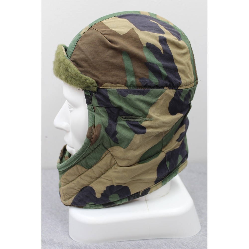 Alpha Industries Cap Mens 7 Camo Cold Weather Insulating Helmet Liner Woodland